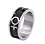 CARBON FIBER FEMALE/VENUS STAINLESS RING