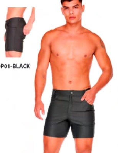 GIGO UNDERWEAR GIGO CLASSIC FOREVER BLACK SHORTS