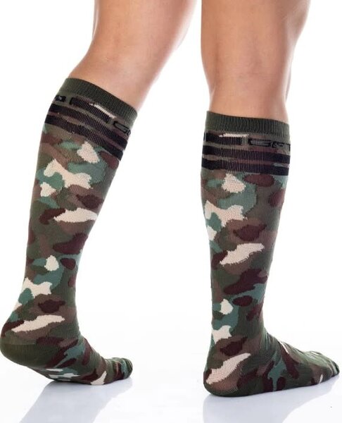 GIGO UNDERWEAR GIGO SOCCER CAMO SOCKS