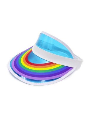 KNOBS KNOBS RAINBOW ARCH BLUE VISOR