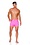 GIGO UNDERWEAR GIGO AFRICAN FUCHSIA SEXY SHORTS
