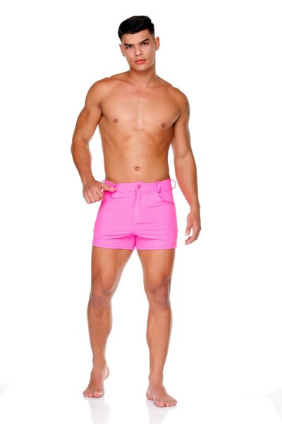 GIGO UNDERWEAR GIGO AFRICAN FUCHSIA SEXY SHORTS