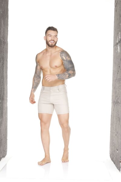 GIGO UNDERWEAR GIGO CLASSIC FOREVER BEIGE SHORTS