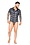 GIGO UNDERWEAR GIGO PALMS BUTTON UP SHIRT