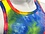 KNOBS KNOBS RAINBOW TIE DYE TANK TOP