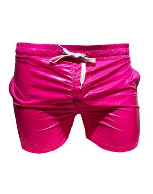 KNOBS KNOBS HIGH GLOSS SHORTS HOT PINK