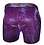 KNOBS KNOBS PURPLE GLITTER SHORTS WITH POCKETS