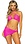 LEG AVENUE SOUTH BEACH SARONG & BIKINI SET MESH WITH RHINESTONES