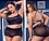 MAPALE LINGERIE MAPALE 2684X TWO PIECE TOP & SHORTS BLACK