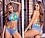 MAPALE LINGERIE MAPALE 2693 HALTER TOP & SHORTS LOVE VIBES PRINT