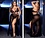 MAPALE LINGERIE MAPALE 7426 LONG NIGHTGOWN SHEER TWO PIECE SET BLACK