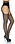 LEG AVENUE FISHNET SUSPENDER PANTYHOSE BLACK ONE SIZE