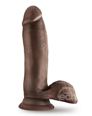 DR SKIN DR SKIN GLIDE SELF-LUBING DILDO WITH BALLS 7"