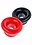 OXBALLS OXBALLS CLONE SILICONE BALL STRETCHER DUO 2PK RED & BLACK