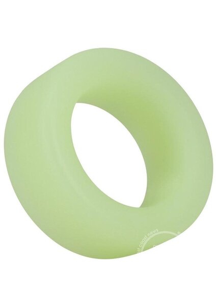 Doc Johnson ROCK SOLID THE BIG O GLOW SILICONE COCK RING