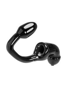 OXBALLS OXBALLS TAILPIPE CHASTITY COCK LOCK WITH BUTT PLUG