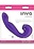 INYA INYA SYMPHONY SILICONE TRIPLE MOTOR VIBRATOR PURPLE