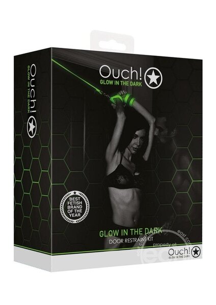 OUCH! OUCH! DOOR RESTRAINT KIT GLOW IN THE DARK