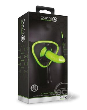 OUCH! OUCH! GLOW IN THE DARK STRAP ON HARNESS