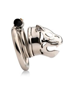 MASTER SERIES MASTER SERIES CAGED COUGAR LOCKING CHASTITY CAGE