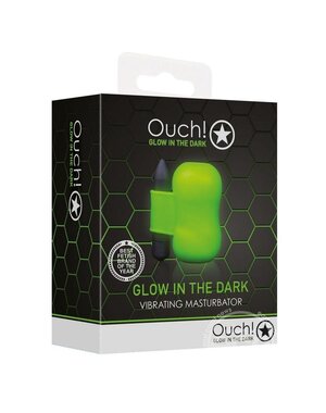 OUCH! OUCH! VIBRATING MASTURBATOR GLOW IN THE DARK