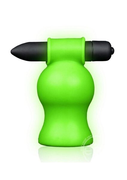 OUCH! OUCH! VIBRATING HEAD MASTURBATOR GLOW IN THE DARK