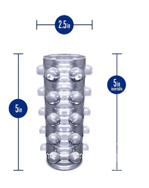 BLUSH NOVELTIES RIZE SWITCH SELF LUBRICATING STROKER