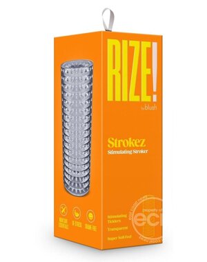BLUSH NOVELTIES RIZE STROKEZ STIMULATING STROKER
