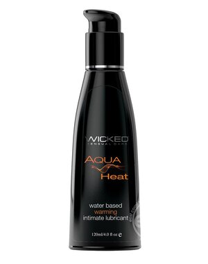 Wicked Sensual Care WICKED AQUA HEAT WATER BASED WARMING LUBRICANT 4oz