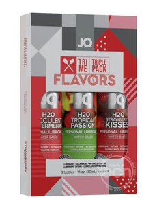 SYSTEM JO JO TRI-ME TRIPLE PACK FLAVORS (1oz BOTTLES)