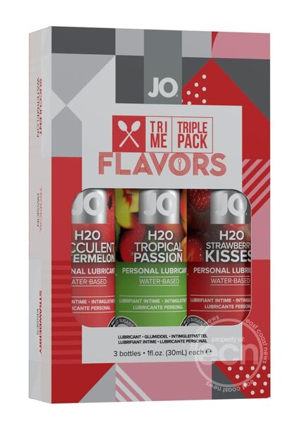 SYSTEM JO JO TRI-ME TRIPLE PACK FLAVORS (1oz BOTTLES)