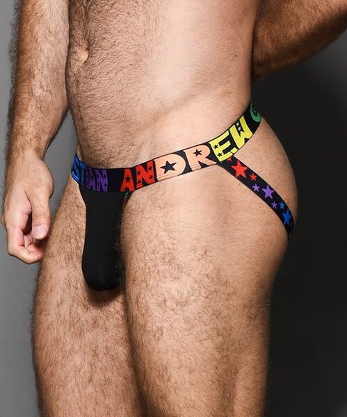 ANDREW CHRISTIAN ALMOST NAKED PRIDE COTTON JOCK