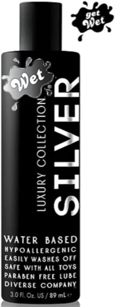 WET LUBE WET SILVER H2O