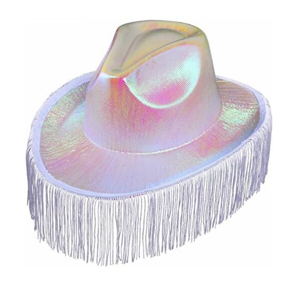 OLE FASHION Tassel Fluorescent Cowboy Hat