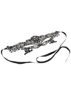 53X SEXCAPADES BLACK LACE APPLIQUE MASK