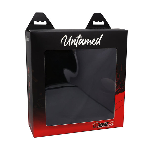 53X UNTAMED BLACK SPANDEX HOOD