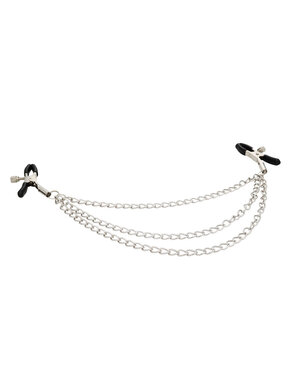 53X EFFECTIVE BEHAVIOR TRIPLE METAL CHAIN ADJUSTABLE NIPPLE CLAMPS