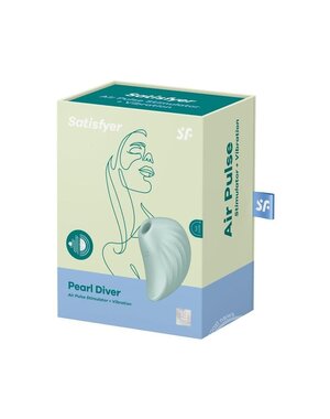 SATISFYER SATISFYER PEARL DIVER AIR PULSE STIMULATOR & VIBRATION