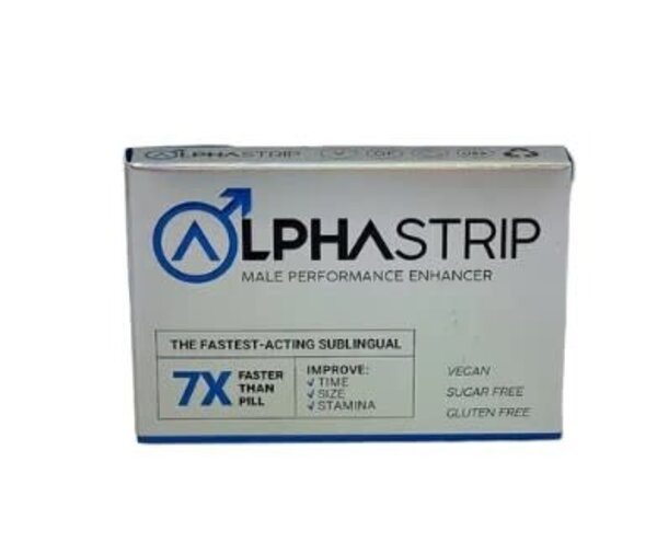 SPARK YOUR SENSATIONS ALPHA STRIP MALE PERFORMANCE ENHANCER