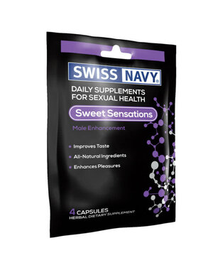 Swiss Navy BOGO  SWISS NAVY SWEET SENSATIONS 4 CAPSULES