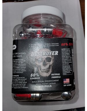  DESTROYER 60,000 MG SINGLE CAPSULE  LONG LASTING