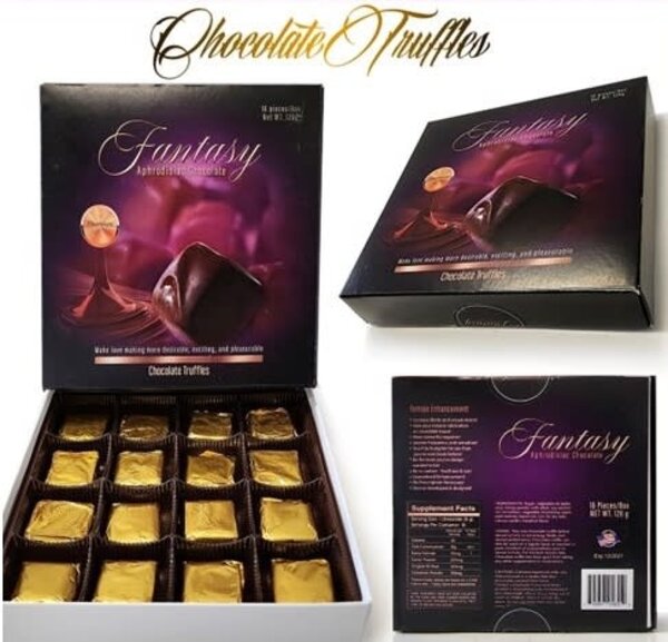 FANTASY CHOCOLATE TRUFFLE SINGLE CHOCOLATE