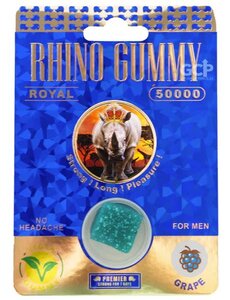 RHINO RHINO GUMMY ROYAL 50000