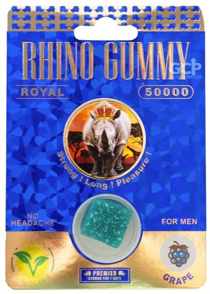 RHINO RHINO GUMMY ROYAL 50000