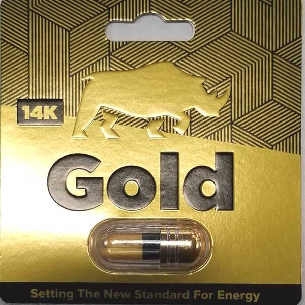 RHINO GOLD 14K PILL