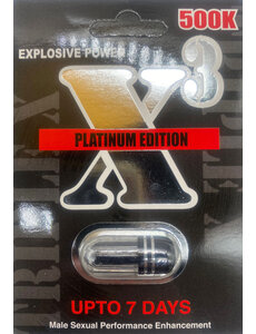 X PLATINUM X3 500K PLATINUM EDITION