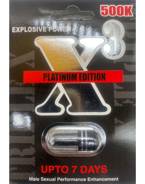 X PLATINUM X3 500K PLATINUM EDITION