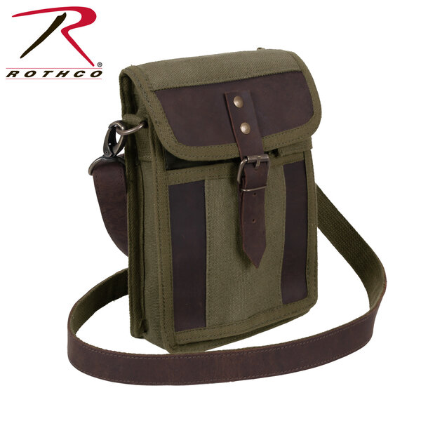ROTHCO ROTHCO CANVAS TRAVEL PORTFOLIO OLIVE DRAB