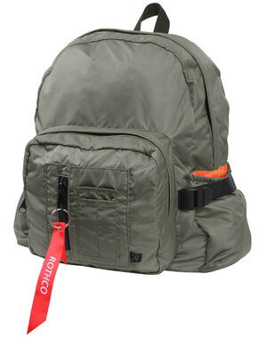 ROTHCO ROTHCO MA-1 BOMBER BACKPACK GREEN & ORANGE