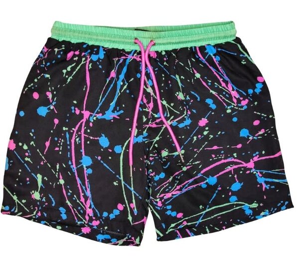 BFRESH BFRESH 90'S SPLATTER SWIM TRUNKS